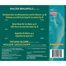 Braunfels, W. - Piano Music
