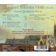 Viotti, G.B. - Flute Quartets Op.22