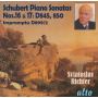 Schubert, Franz - Piano Sonatas Nos. 16 & 17, D845, 850/Impromptu, D899/2