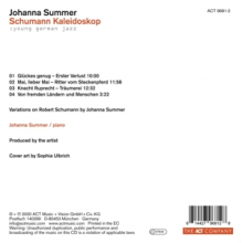 Summer, Johanna - Schumann Kaleidoskop