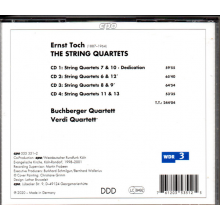 Toch, E. - String Quartets