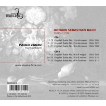 Zanzu, Paolo - Bach: the English Suites Bwv 806-811