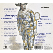 Sammartini, G. - Sonatas For Recorder and Basso Continuo