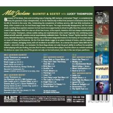 Jackson, Milt & Lucky Tho - Quintet & Sextet, With Lucky Thompson