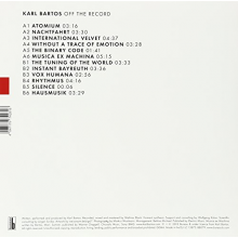 Bartos, Karl - Off the Record