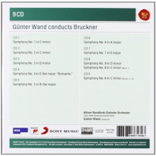 Wand, Günter - Bruckner: Symphonies Nos. 1-9 - Sony Classical Masters