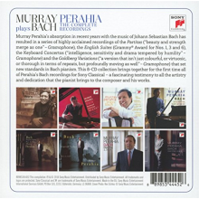 Perahia, Murray - Murray Perahia Plays Bach - the Complete Recordings
