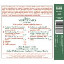 Vieuxtemps, H. - Works For Violin and Orchestra