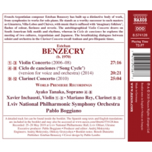 Benzecry, E. - Ciclo De Canciones