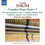 Togni, C. - Complete Piano Music 5