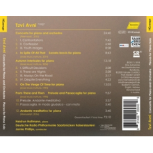 Avni, T. - Concerto For Piano / Pieces For Piano Solo