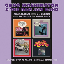 Washington, Geno & the Ram Jam Band - Hand Clappin' Foot Stompin' Funky-Butt - Live/Shake a Tail Feather Hipsters, Flipsters, Finger- Poppin' Daddies/Running Wild Plus a & B Sides and E.P. Tracks