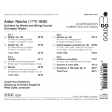 Consortium Classicum & Wuppertal Symphony Orchestra - Reicha: Quintets For Wind & Strings/Symphony In Eb Major