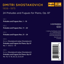 Shostakovich, D. - 24 Preludes & Fugues Op.87