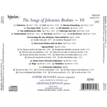 Johnson, Graham - Songs of Brahms 10