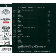Sound and the Fury - Ockeghem: Missa Cuiusvis Toni & Prolationum