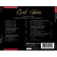 Varsano, Daniel & Philippe Entremont - Various Short Pieces:Gymnopedies/Gnossiennes