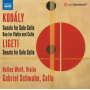 Schwabe, Gabriel/Hellen Weiss - Kodaly/Ligeti: Sonata For Solo Cello
