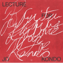 Marcus, Bunita - Lecture For Jo Kondo