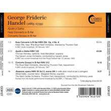 Handel, G.F. - Apollo E Dafne Hwv 122/Harp Concerto In B-Flat