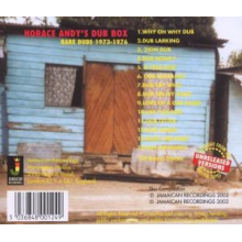Andy, Horace - Dub Box Rare Dubs 1973-1976
