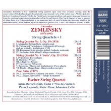 Zemlinsky, A. von - String Quartets 1