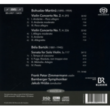 Zimmermann, Frank Peter - Martinu/Bartok: Violin Concertos 1 & 2 / Solo Sonata