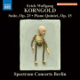 Korngold, E.W. - Suite Op.23/Piano Quintet Op.15